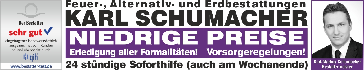 Bestattungsinstitut Karl Schumacher – Your SUPER-powered WP Engine Site